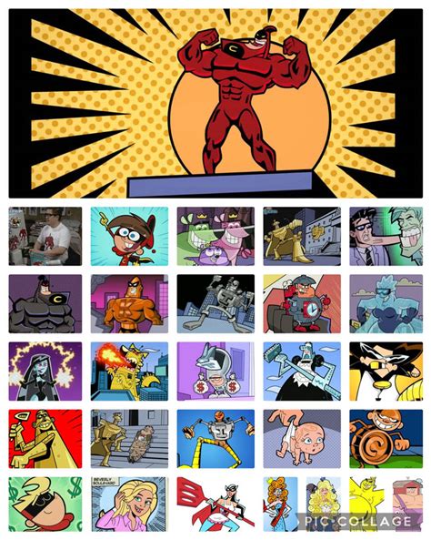 the fairly oddparents the crimson chin|The Crimson Chin .